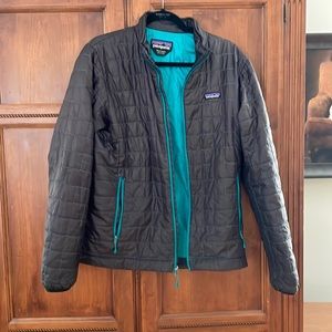 Patagonia Mens Primaloft down Jacket, sz M,